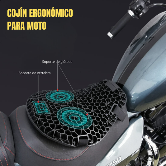 COJÍN ERGONÓMICO PARA MOTO