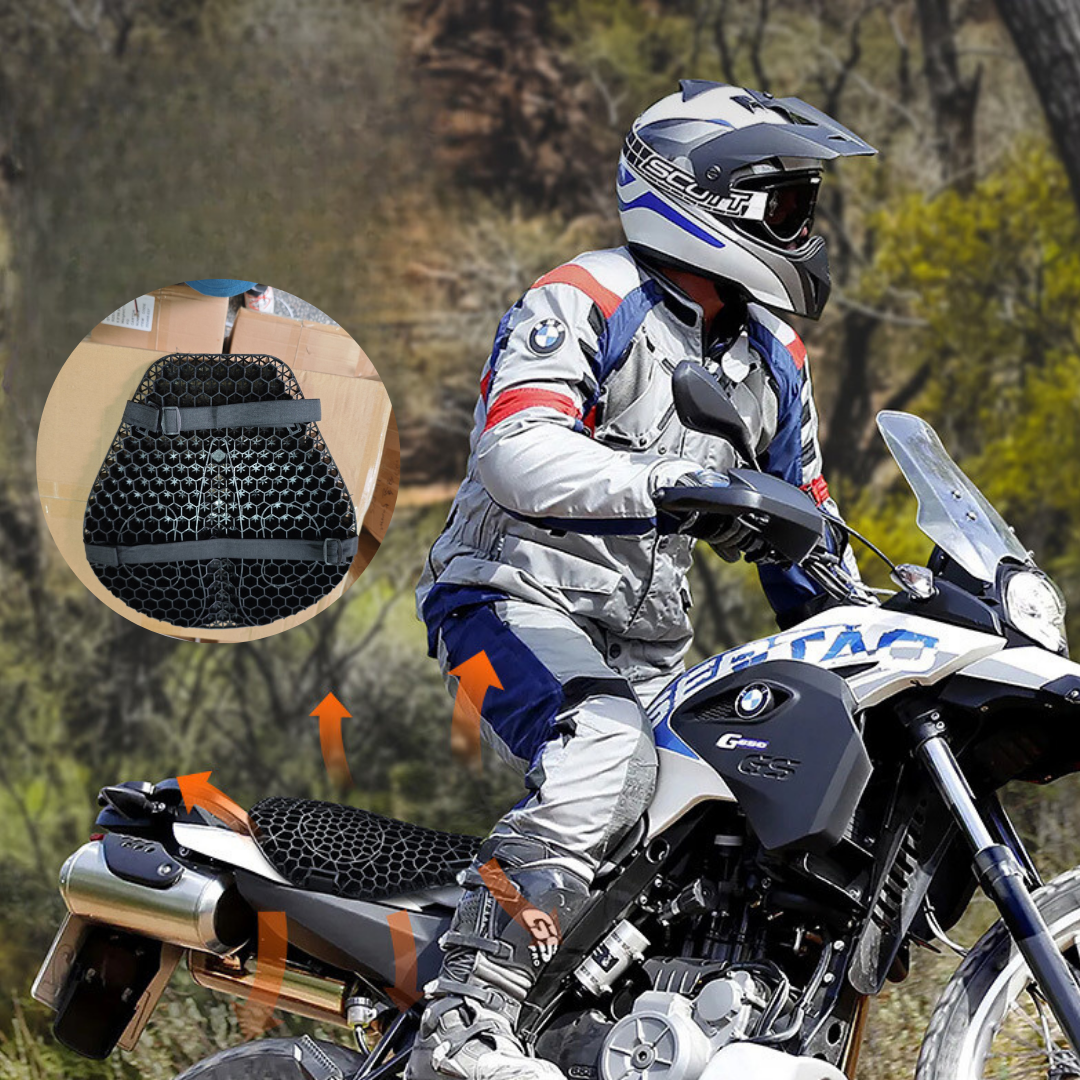 COJÍN ERGONÓMICO PARA MOTO